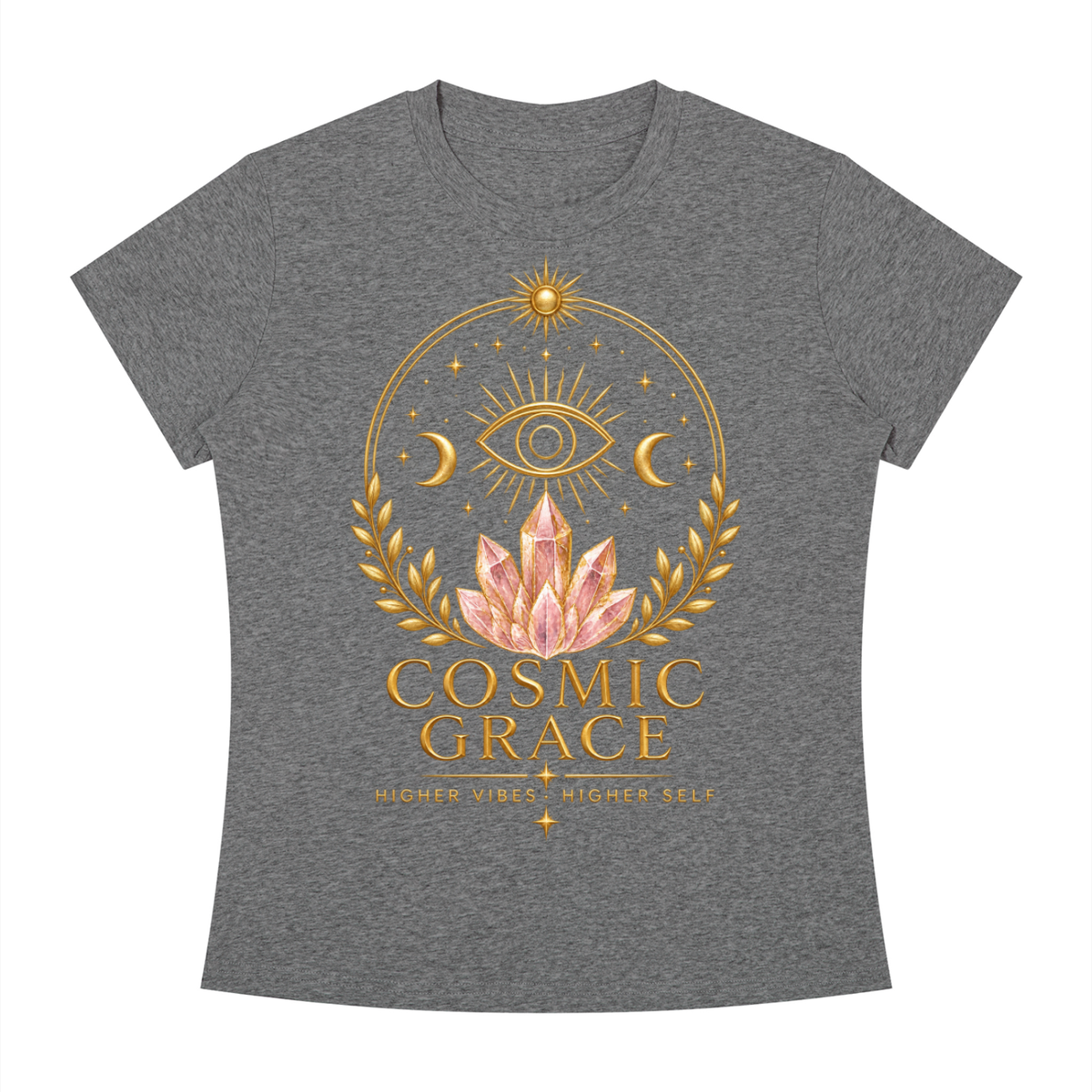 “Higher Vibes” Crewneck T-Shirt