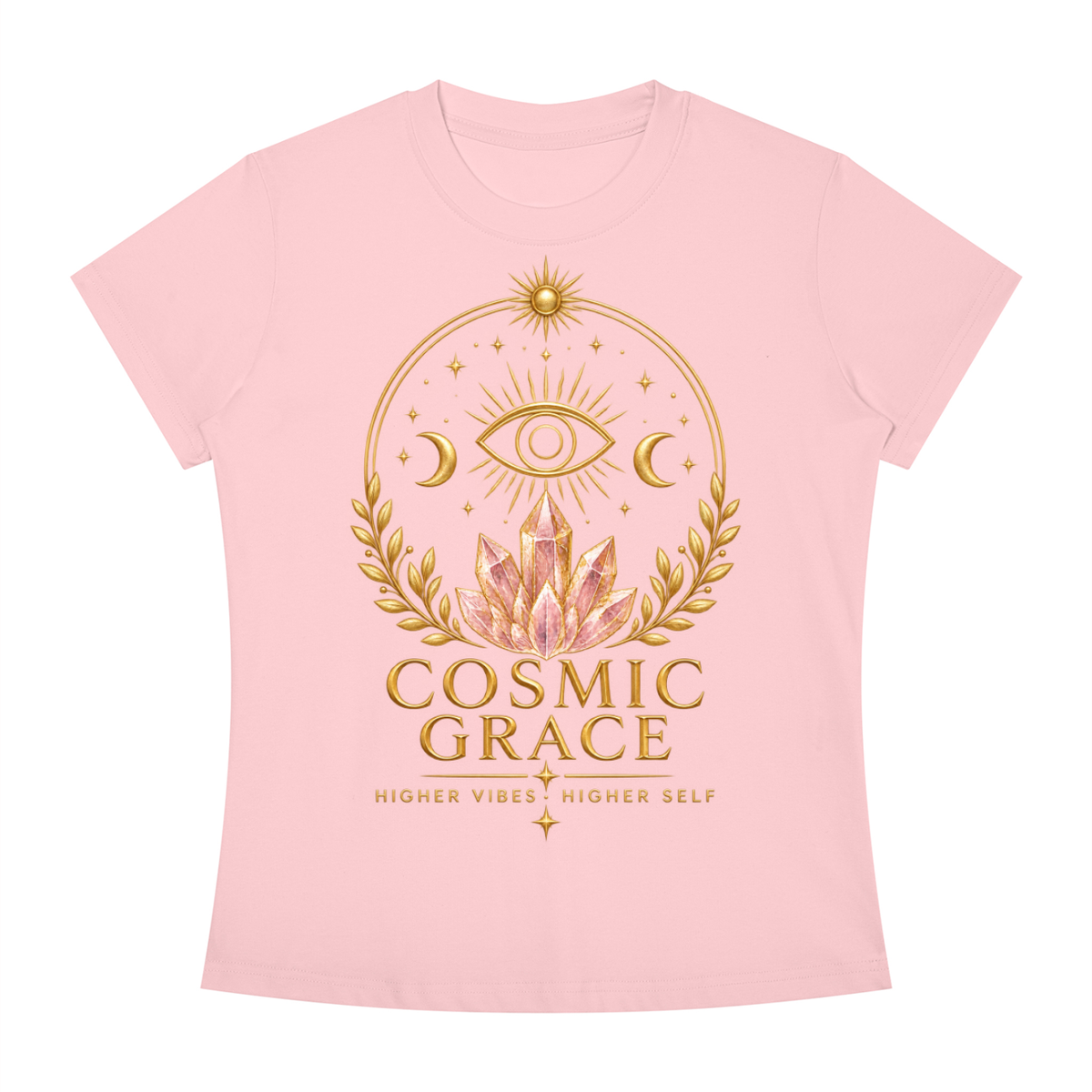 “Higher Vibes” Crewneck T-Shirt