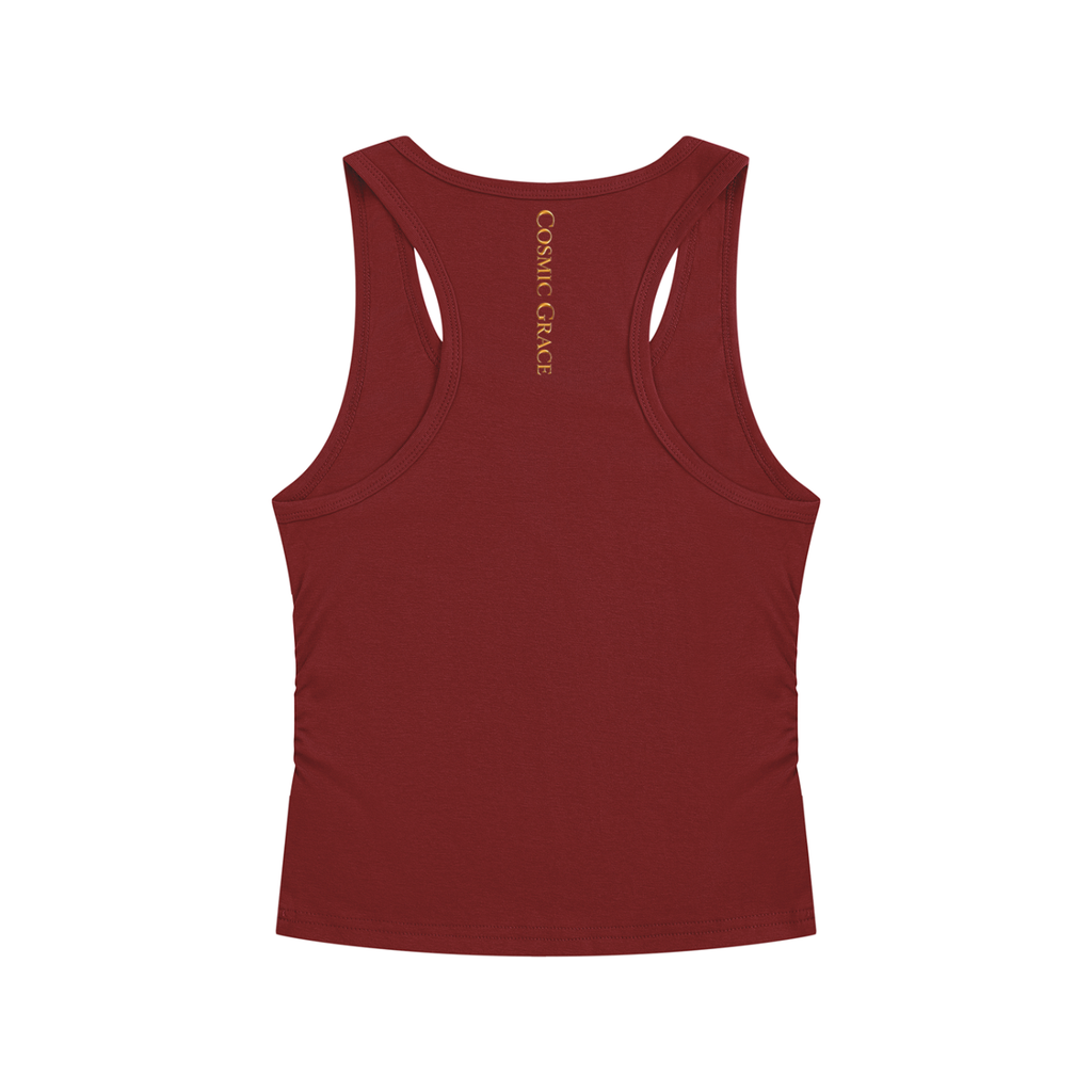 "Divine Soul" - Ruched Tank Top