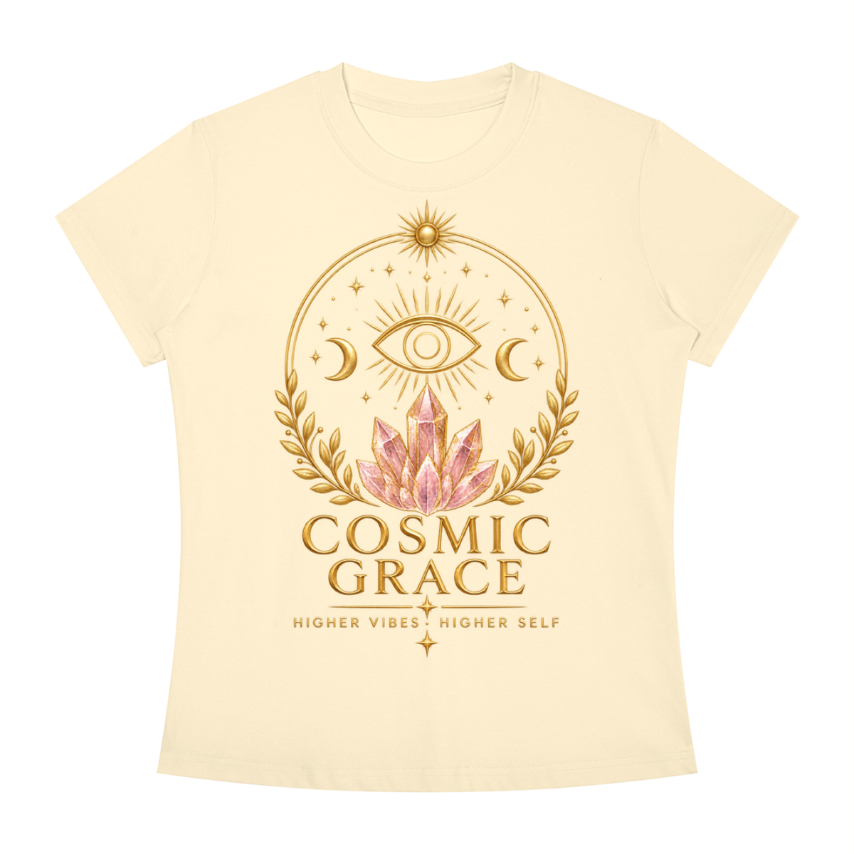 “Higher Vibes” Crewneck T-Shirt
