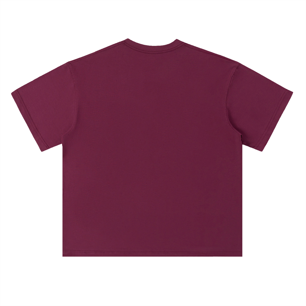 “Believe” Shoulder Cotton T-Shirt