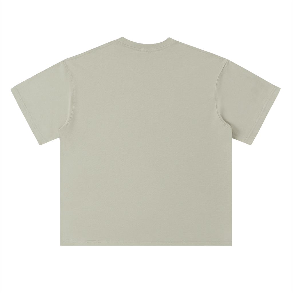 “Believe” Shoulder Cotton T-Shirt