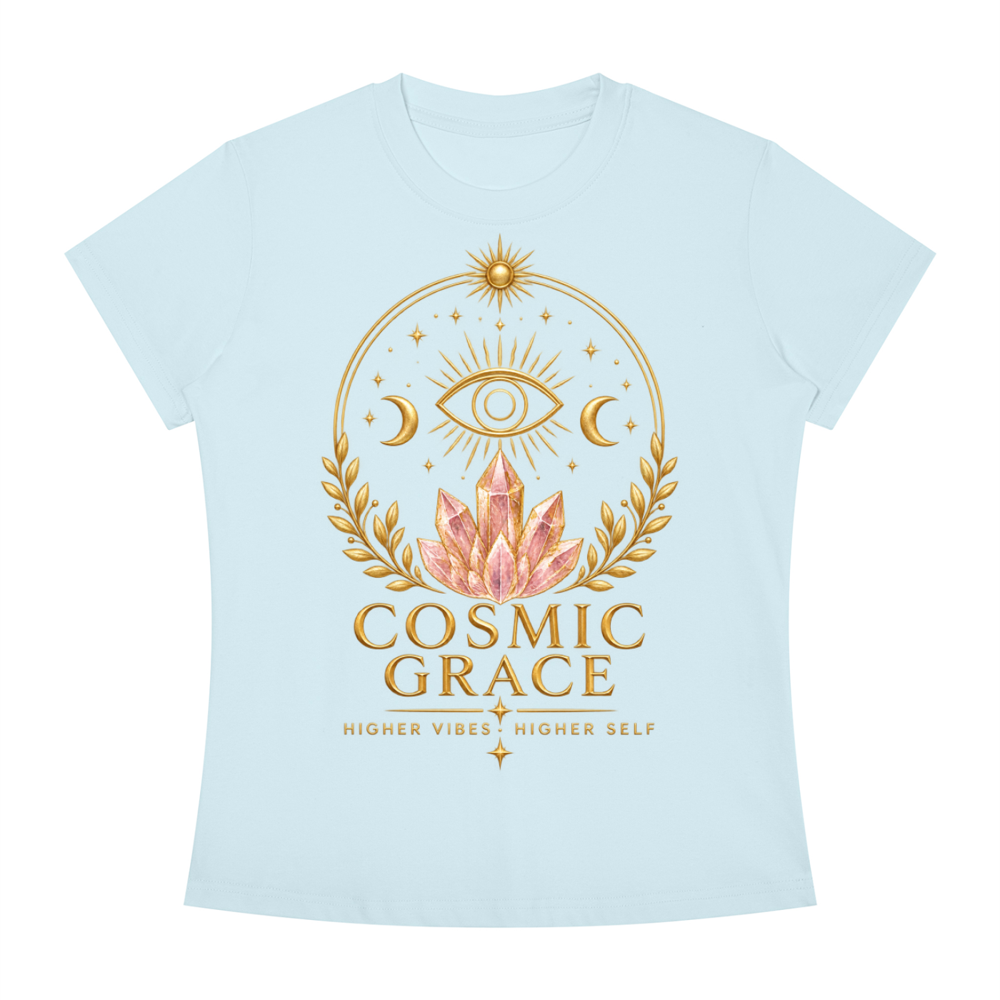 “Higher Vibes” Crewneck T-Shirt