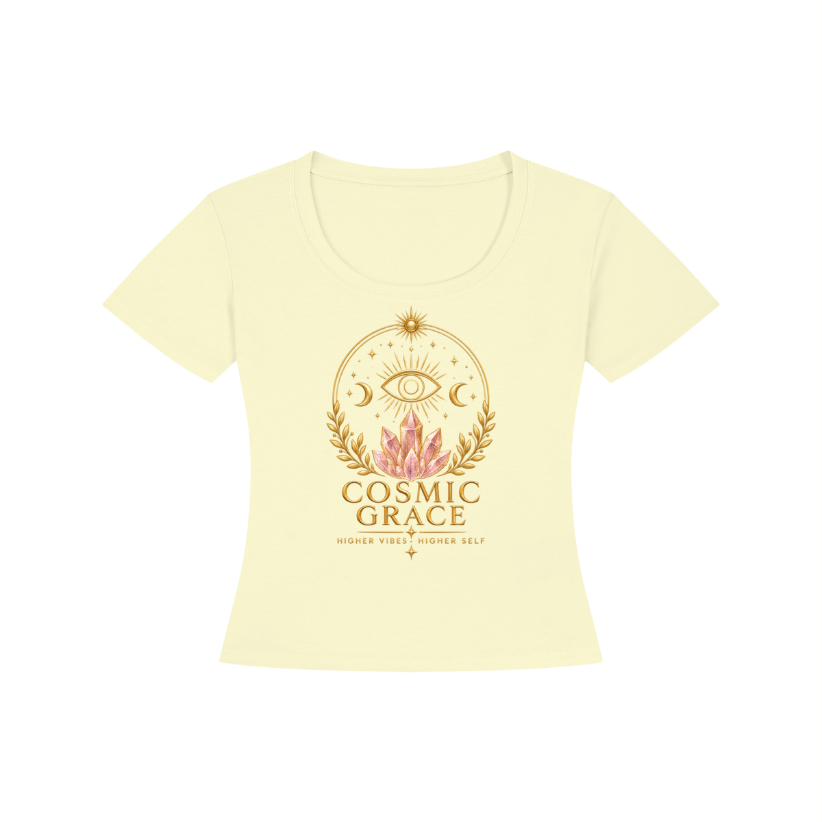“Higher Vibes” - Tencel Baby T-Shirt