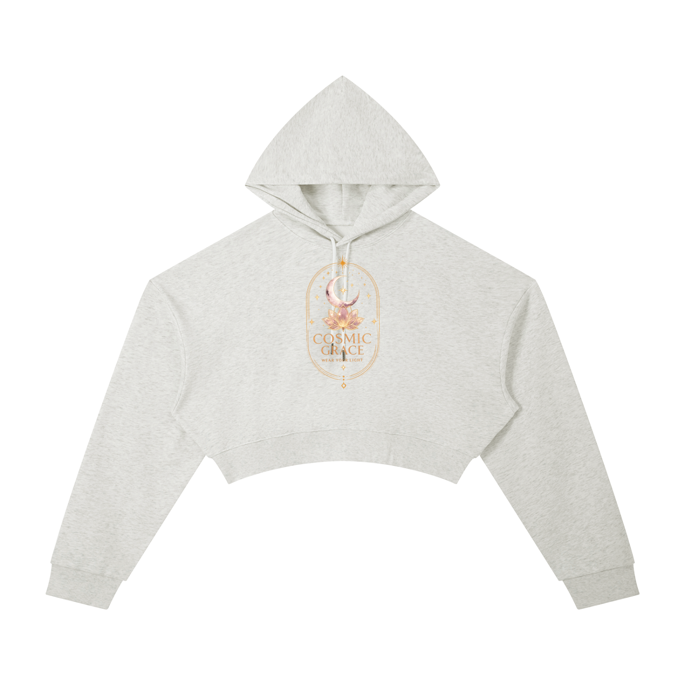 "Wear Your Light" Cropped Hoodie