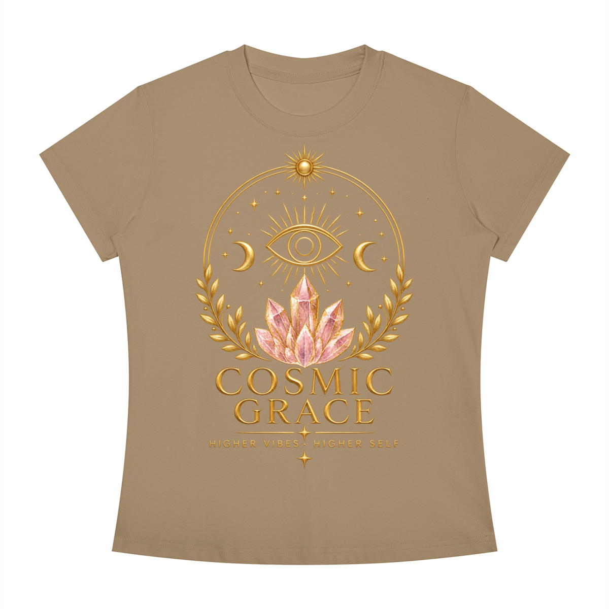 “Higher Vibes” Crewneck T-Shirt