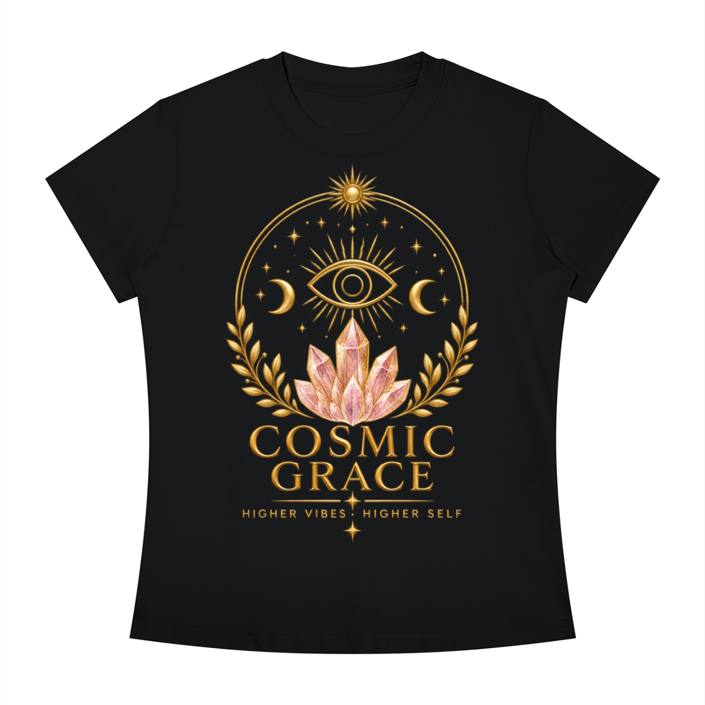 “Higher Vibes” Crewneck T-Shirt
