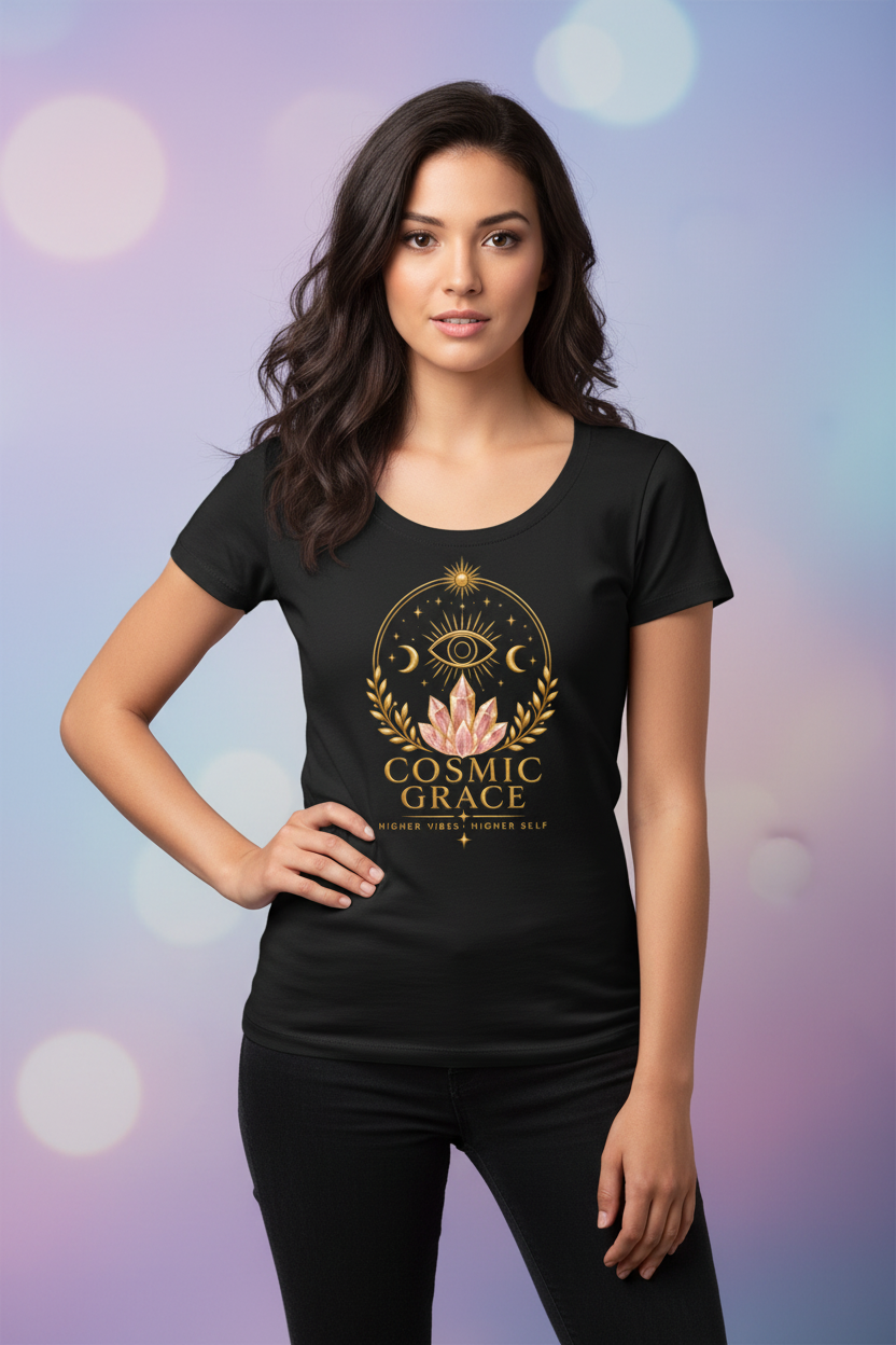“Higher Vibes” - Tencel Baby T-Shirt