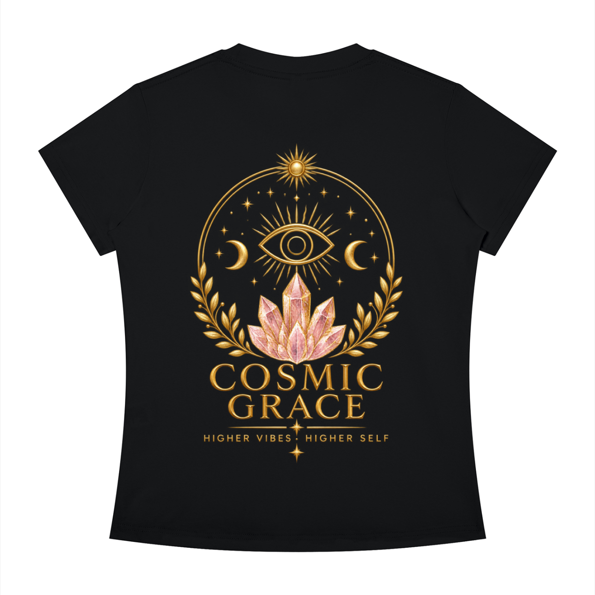 “HigherVibes” Crewneck T-Shirt