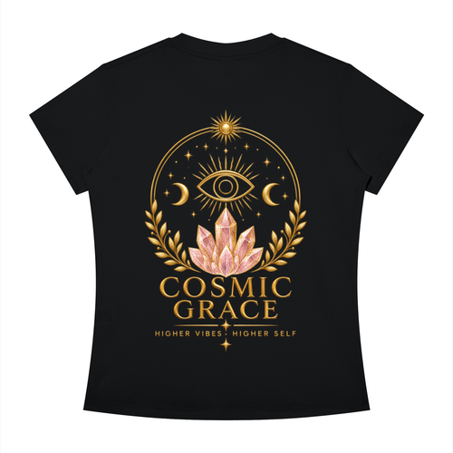“HigherVibes” Crewneck T-Shirt