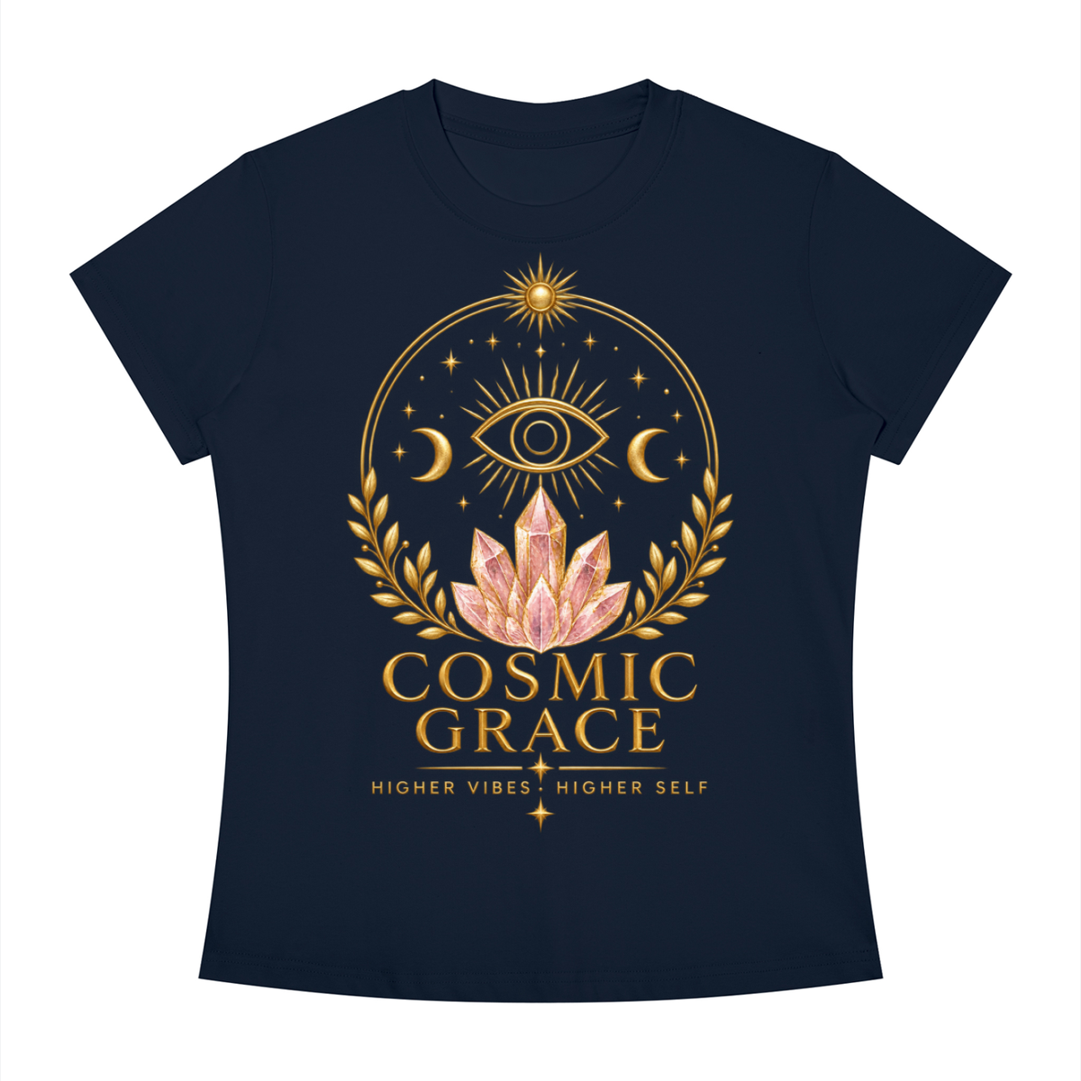 “Higher Vibes” Crewneck T-Shirt