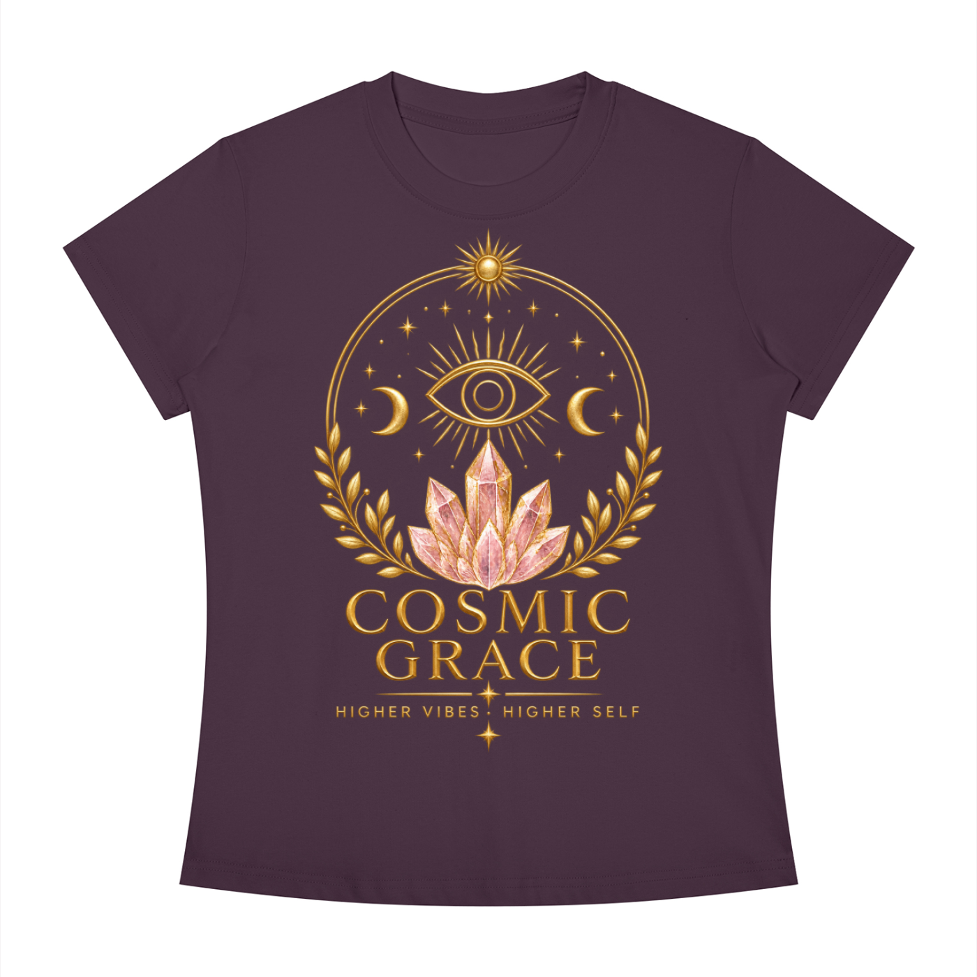 “Higher Vibes” Crewneck T-Shirt