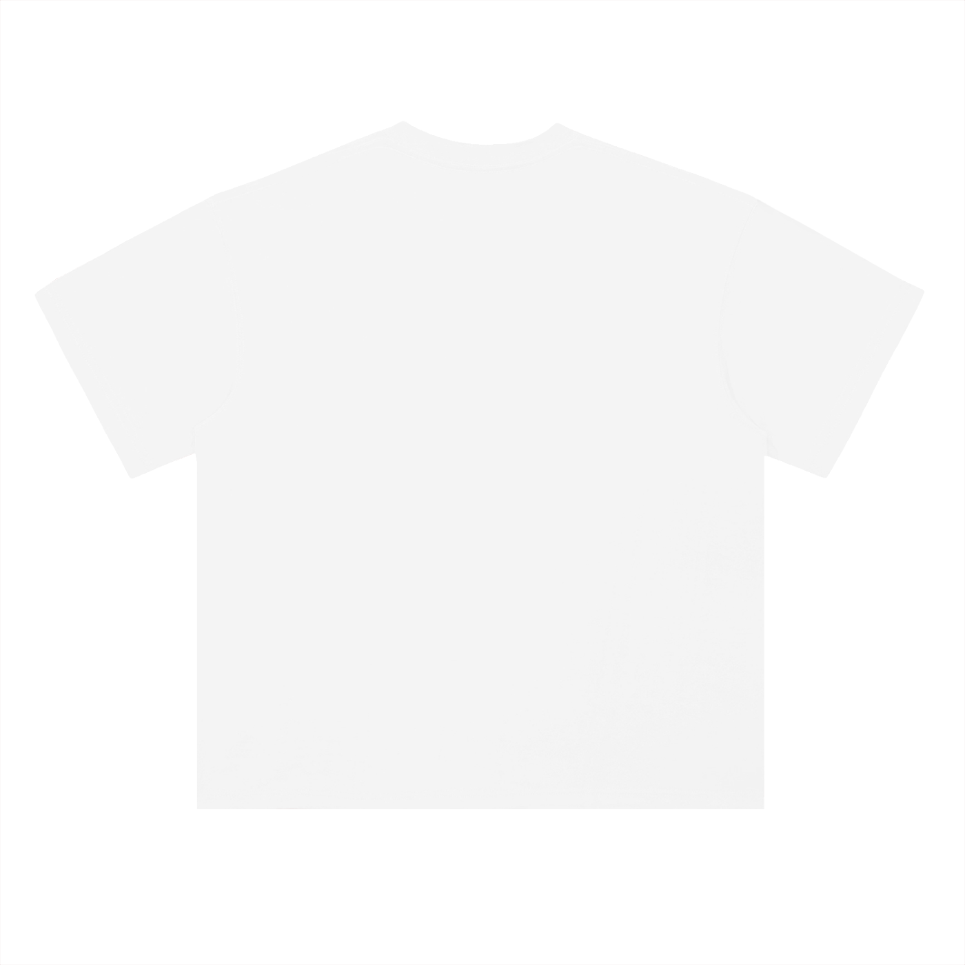 “Believe” Shoulder Cotton T-Shirt