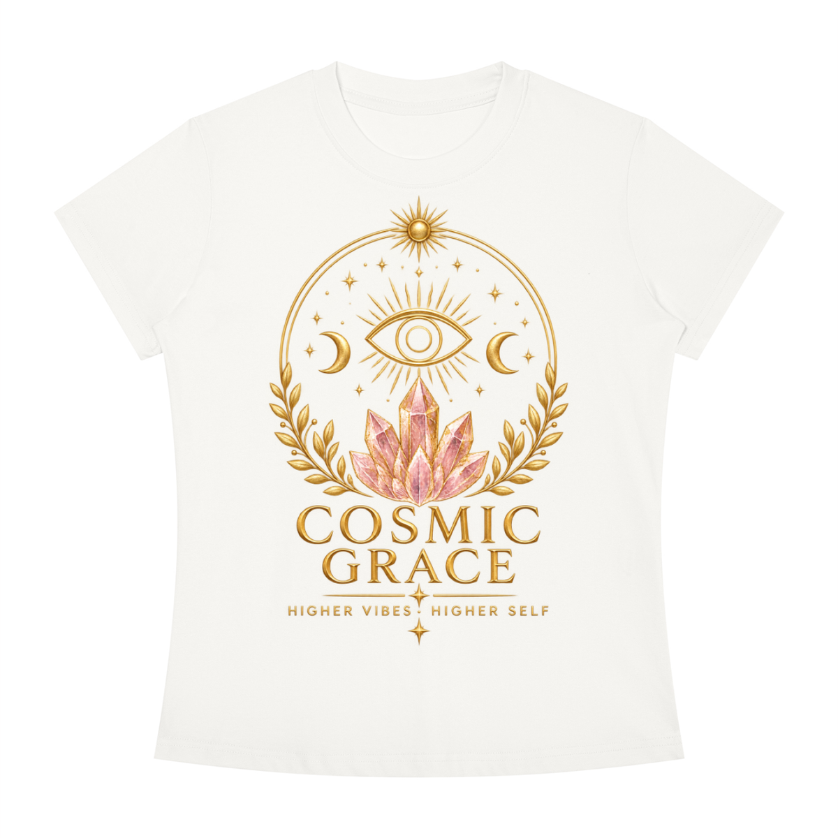 “Higher Vibes” Crewneck T-Shirt