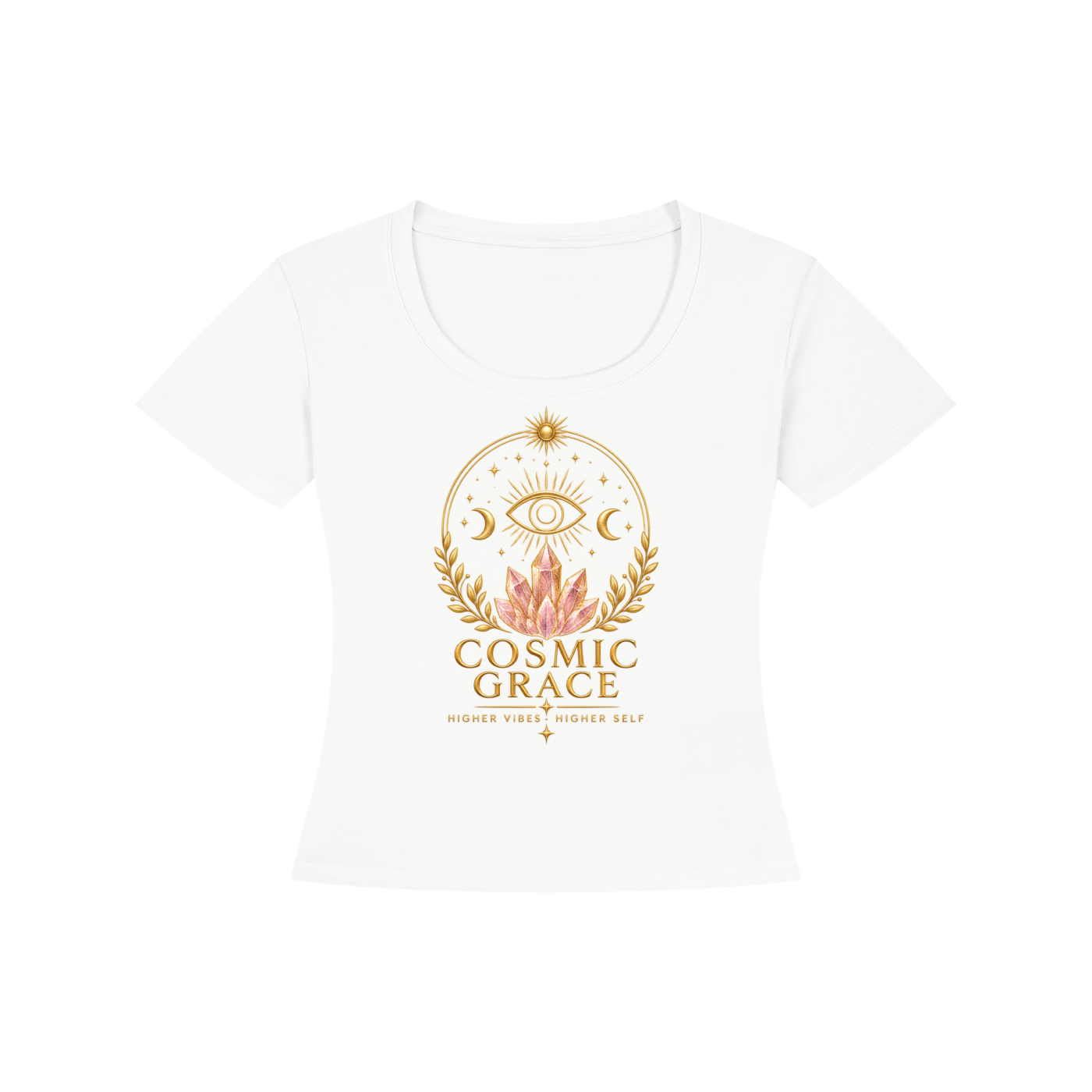 “Higher Vibes” - Tencel Baby T-Shirt