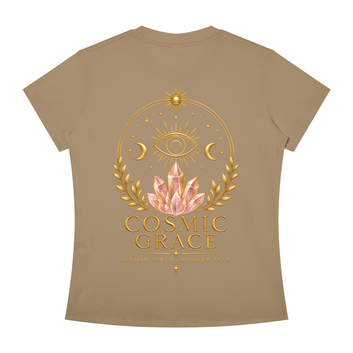 “HigherVibes” Crewneck T-Shirt
