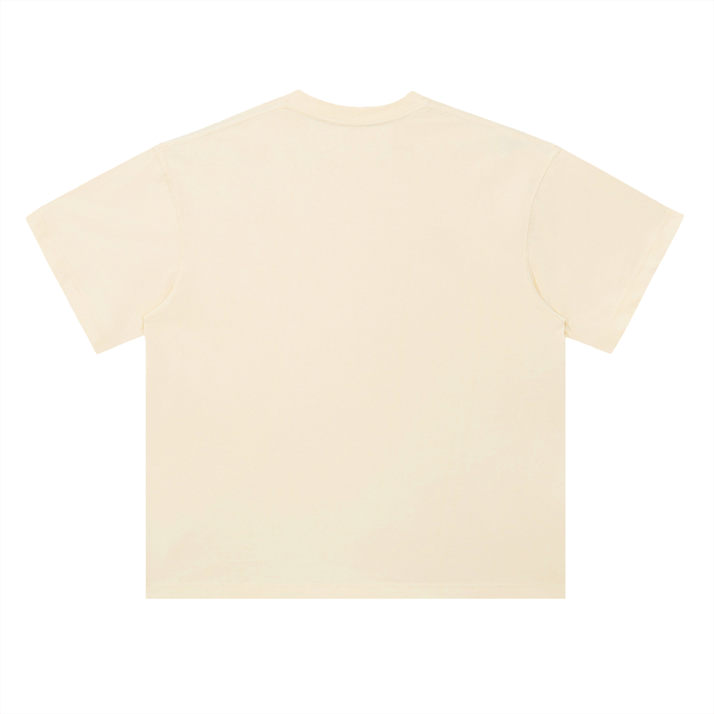 “Believe” Shoulder Cotton T-Shirt