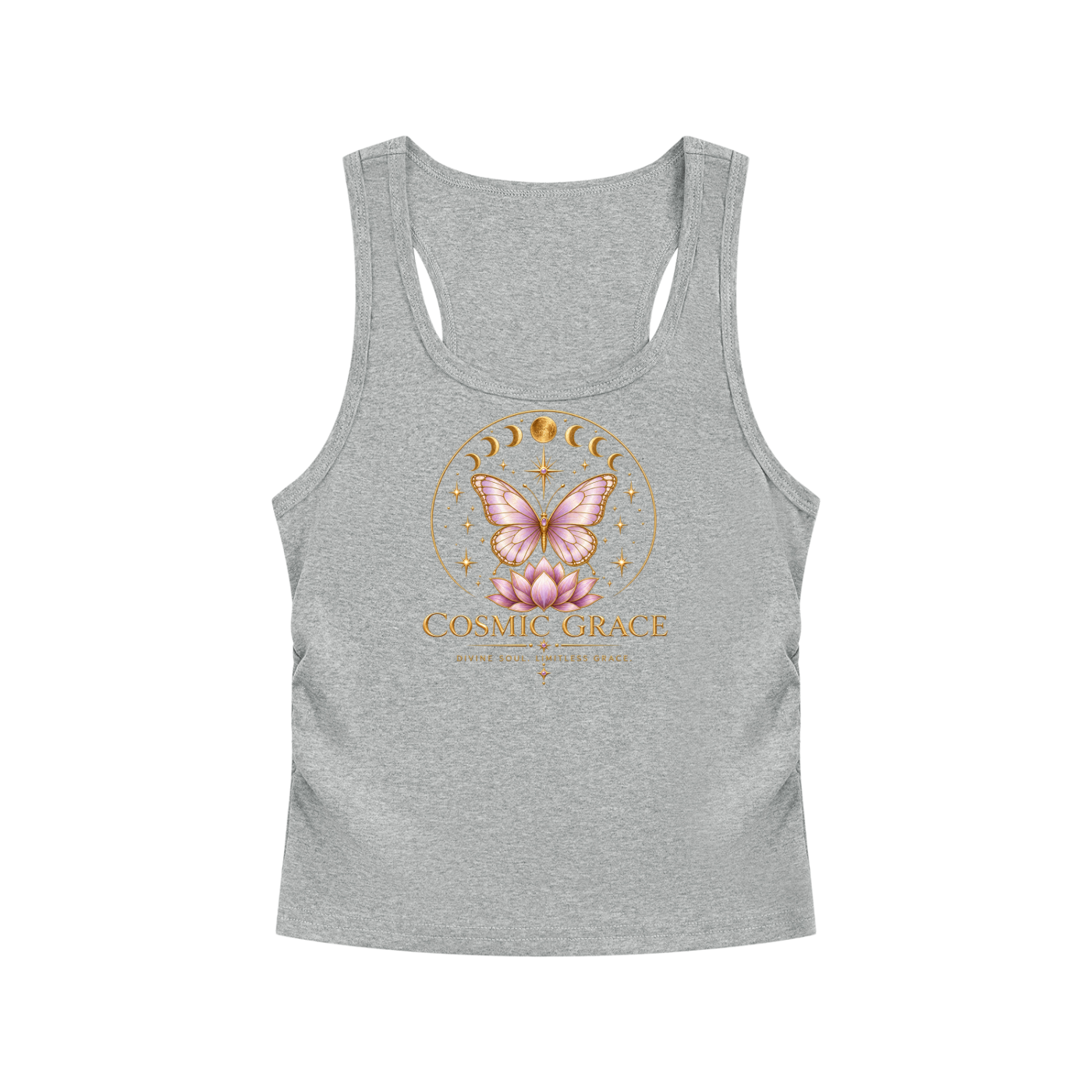 "Divine Soul" - Ruched Tank Top