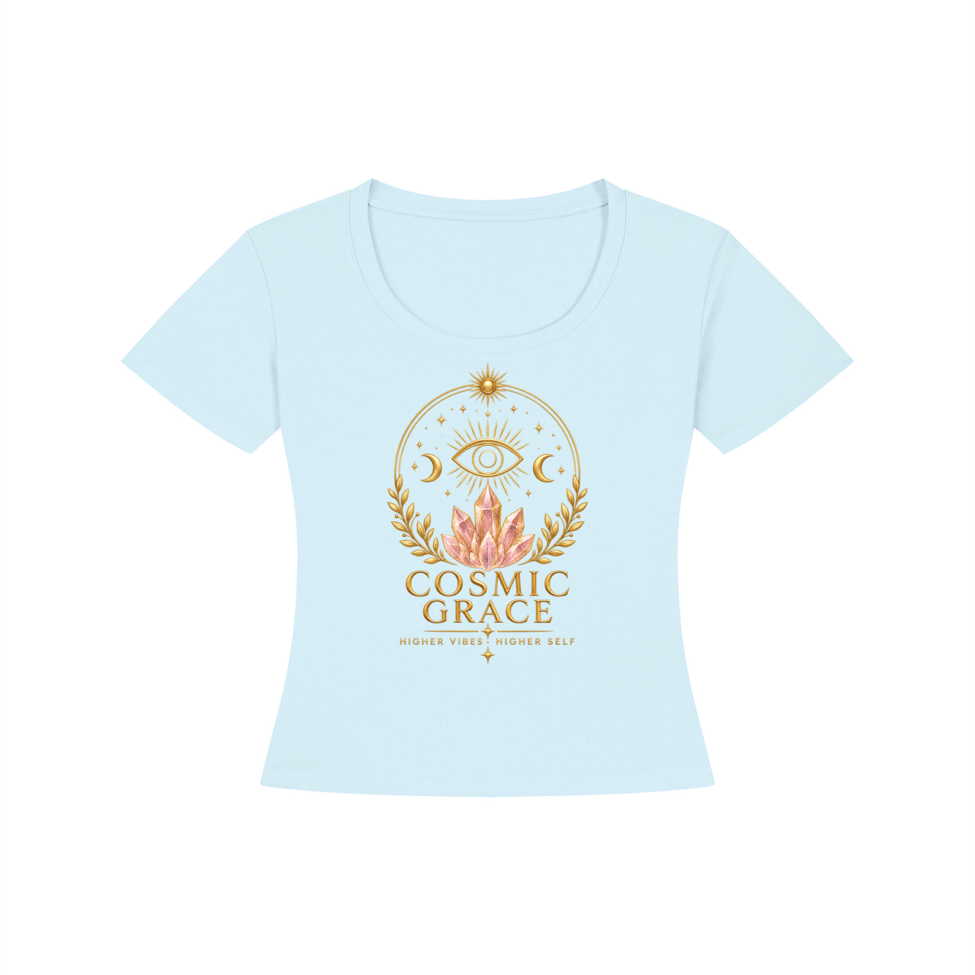 “Higher Vibes” - Tencel Baby T-Shirt