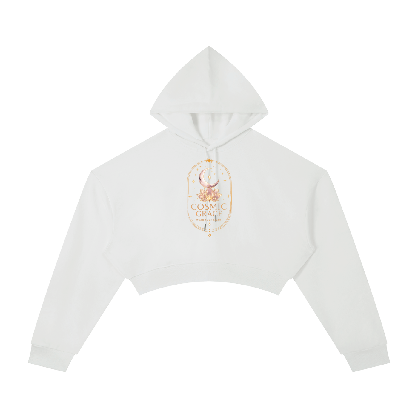 "Wear Your Light" Cropped Hoodie
